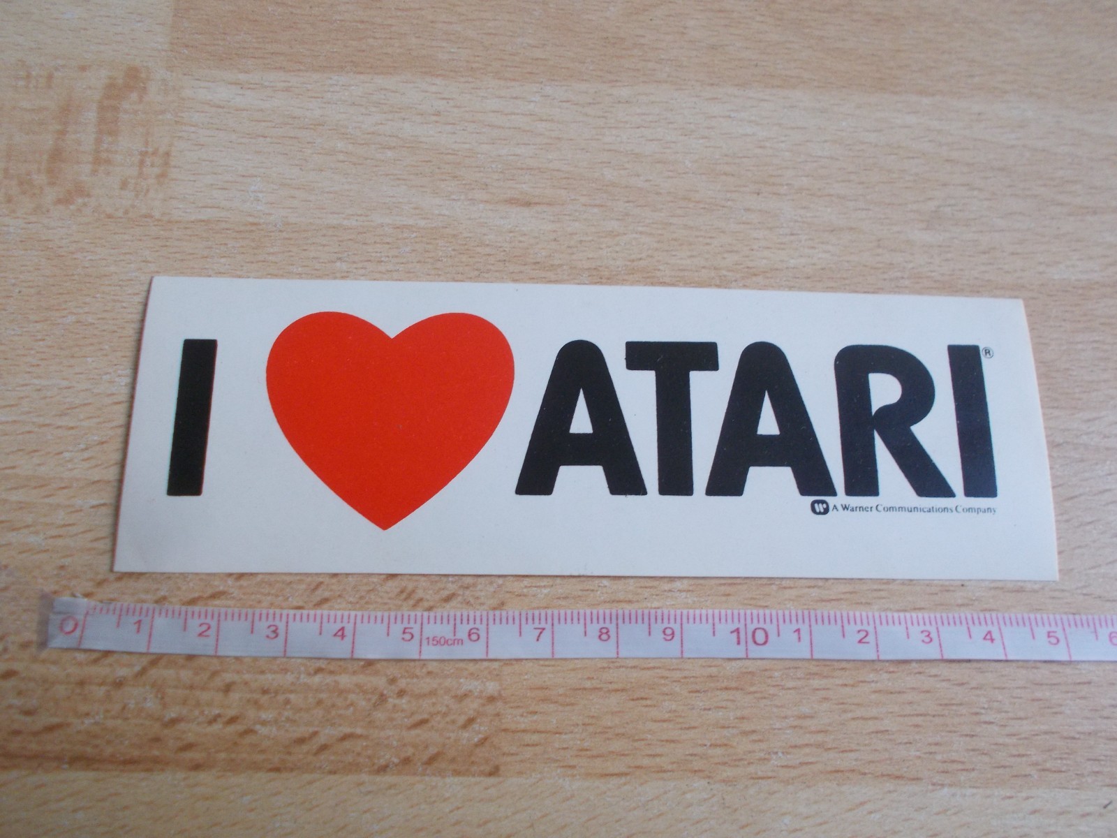 Sticker I Love Atari