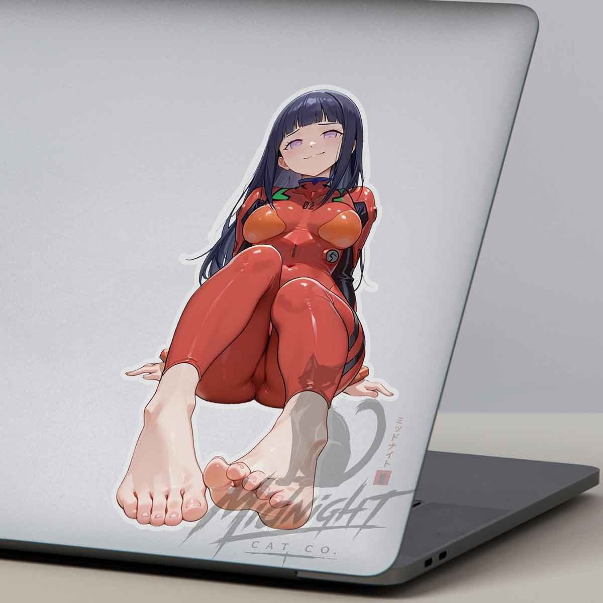 AVA Cosplay Waifu 6" Sticker Anime Manga Cute Laptop Skateboard Car tool box