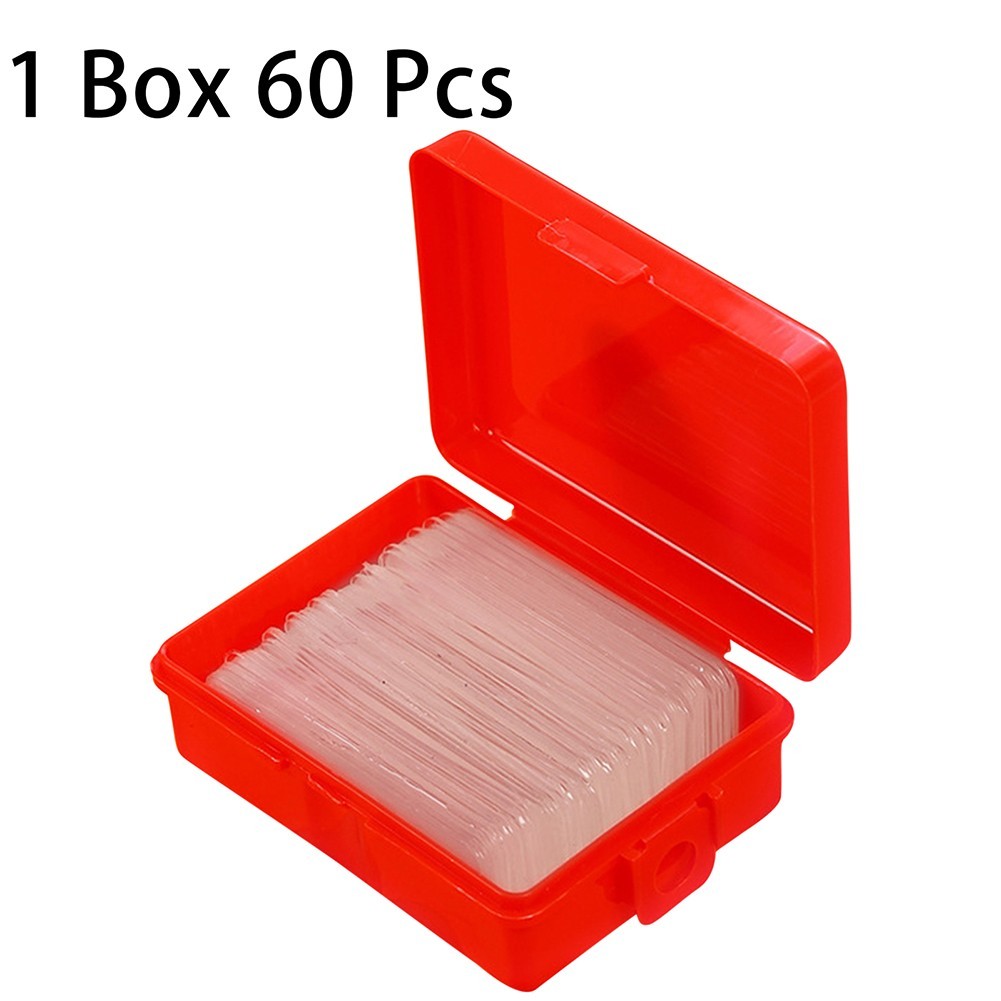 Convenient 60PCS/BOX Double Sided Sticky Tape Strong Hold Easy to Apply