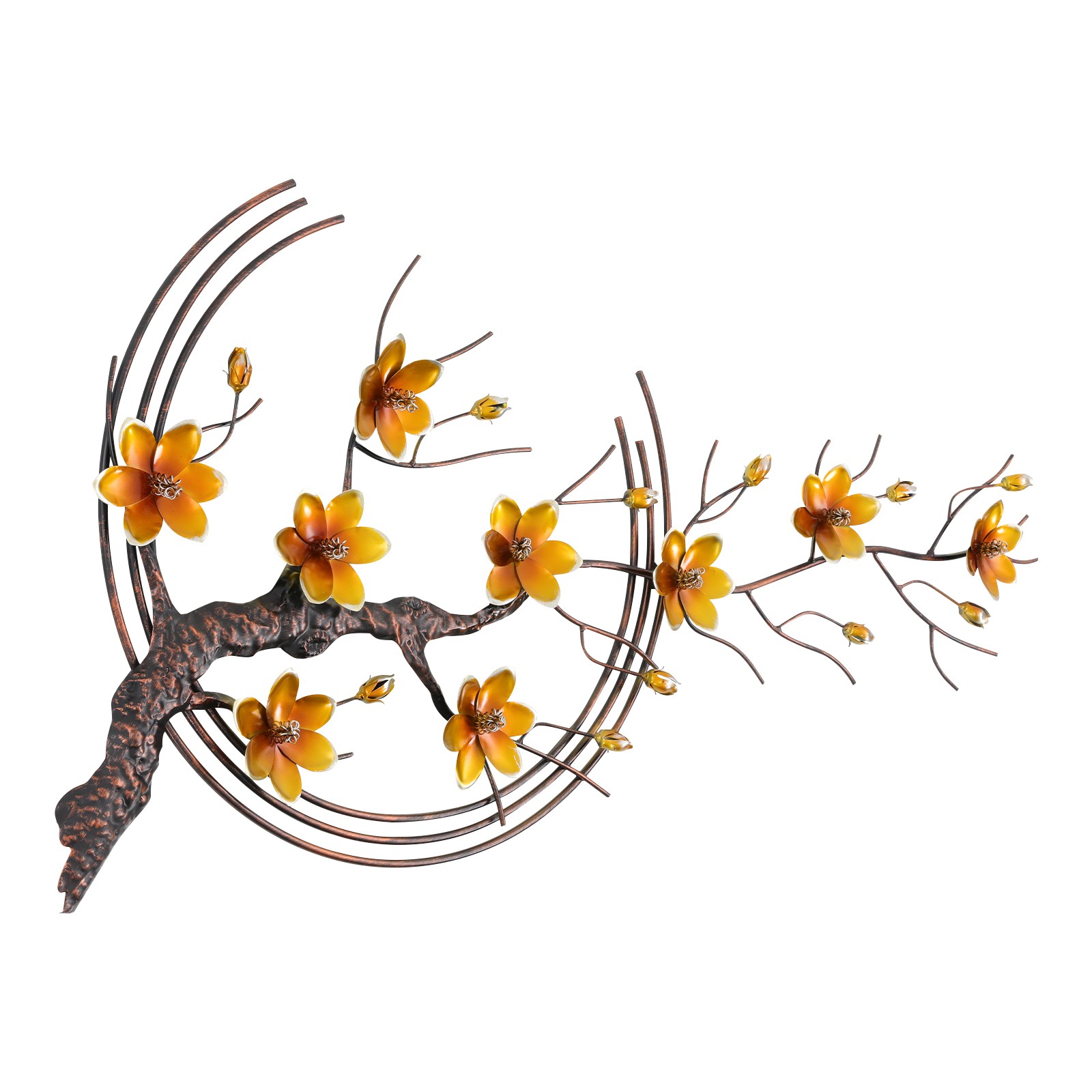 Iron Wall Decor Large Metal Wall Art Decor for Living Room Wall Art Decor Retro
