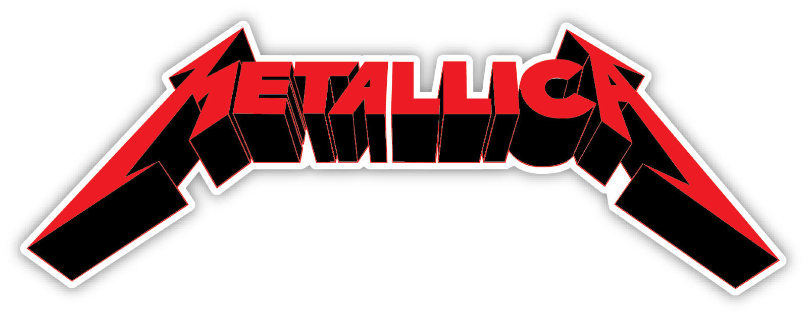 METALLICA Sticker Decal WALL *SIZES* Vinyl Bumper Window