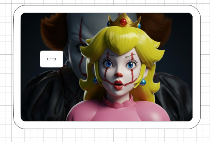 Pennywise Super Mario Credit Debit ATM Card Skin Sticker Toad Peach King Horror