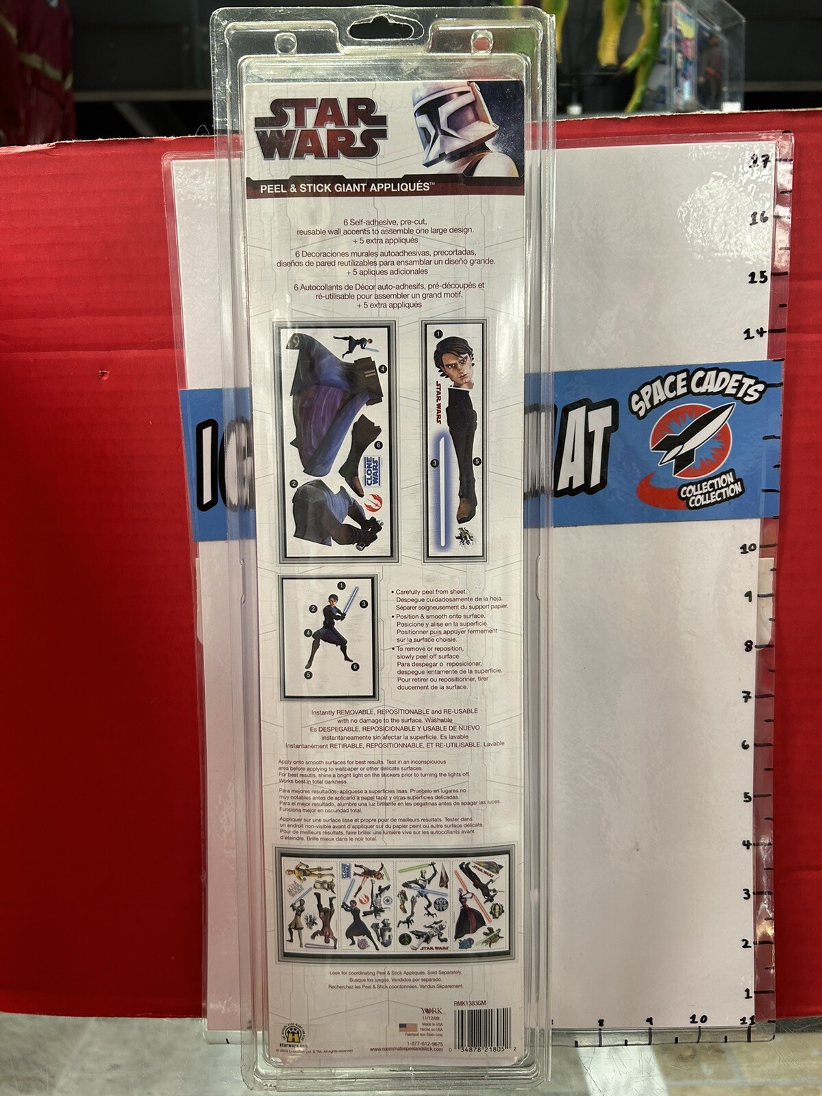 Star Wars Clone Wars Anakin Wall Decal