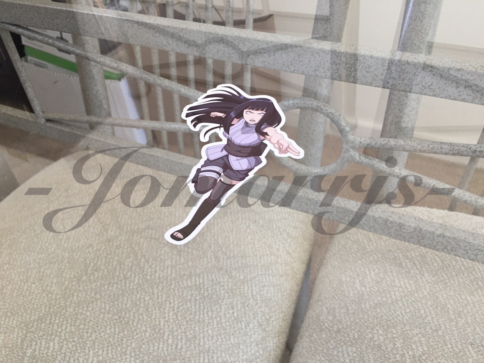Naruto – Anime – Hinata Hyuga Sticker Decals Vinyl Sign Comic laptop surface