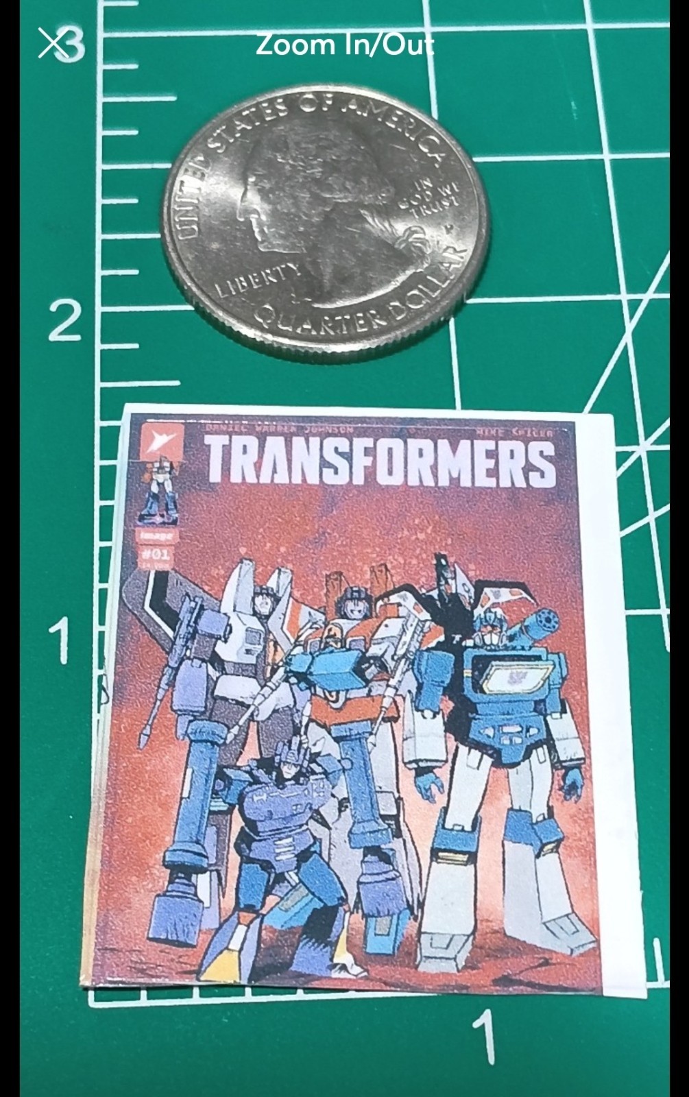 TRANSFORMERS X MENASOR 1X1 INCH STICKER X CELL PHONE COVER STICKER X HIGH-GLOSS