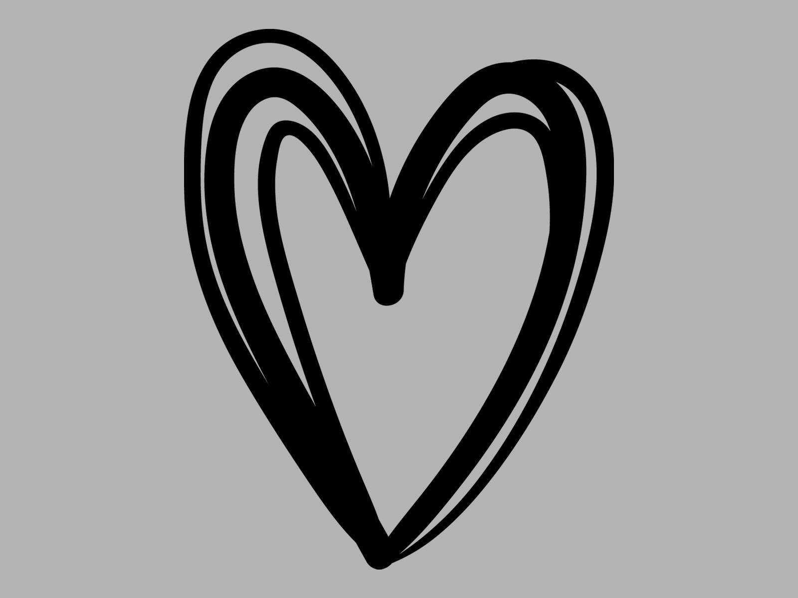 HEART Love Valentine's Day Car Sticker Vinyl Tumbler Bottle Decal