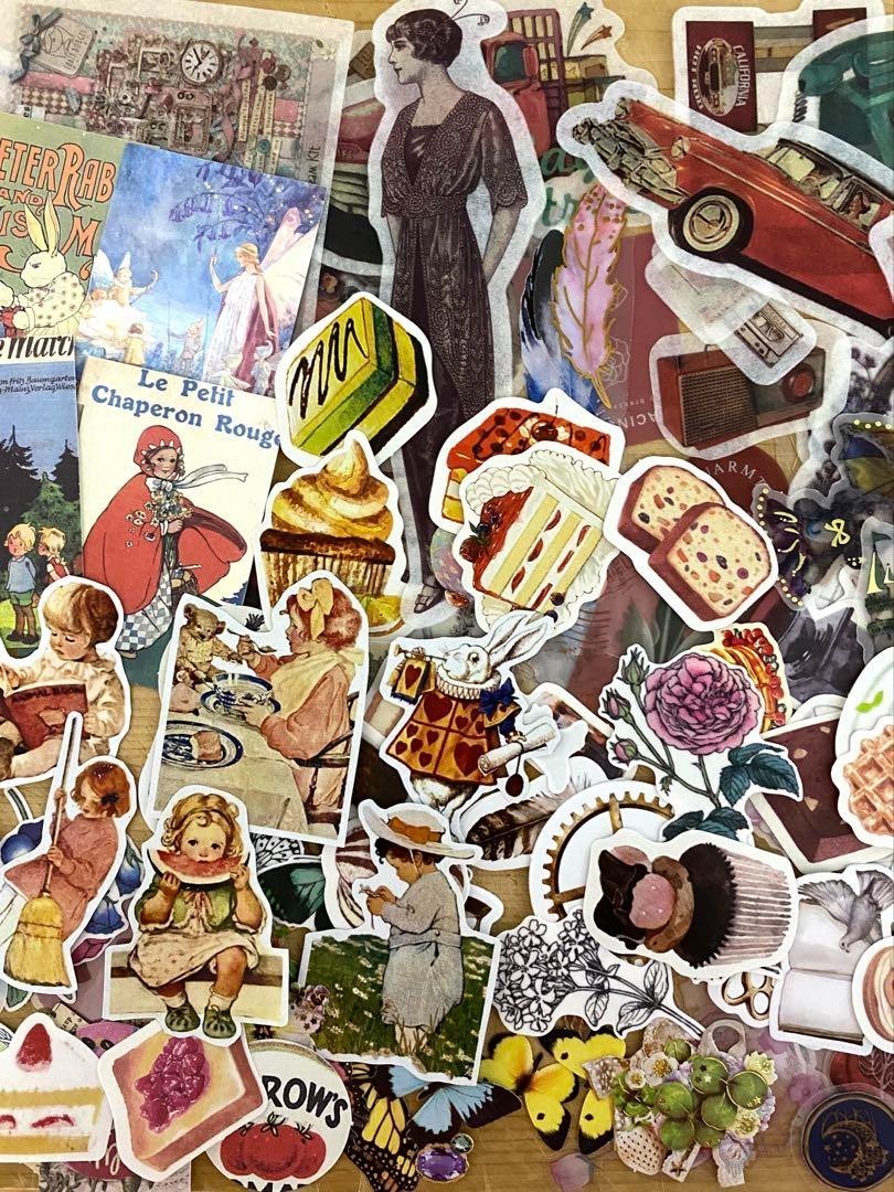 Random Flake Sticker 1pc — Kawaii Planner/Journal Collage Scrapbook