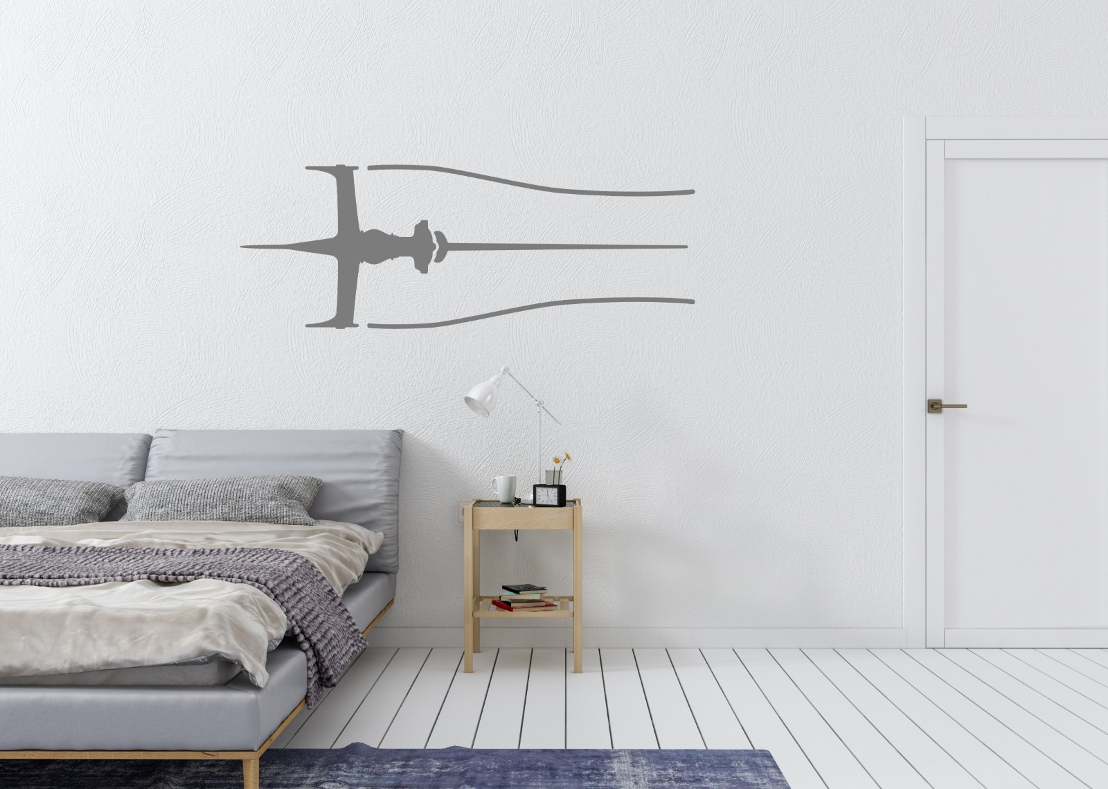 Cowboy Bebop Ship Swordfish Design Anime Space Wall Art decal Vinyl Sticker