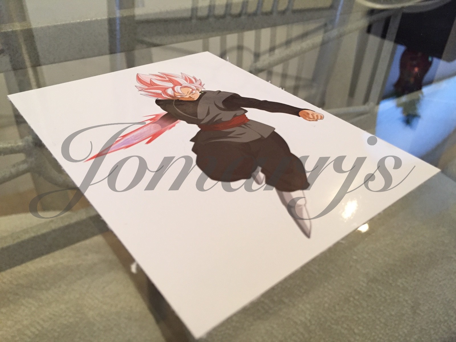 Evil Dark Goku Black Dragon Ball Z Sticker Decals Vinyl Sign Comic DBZ *3 Sizes*