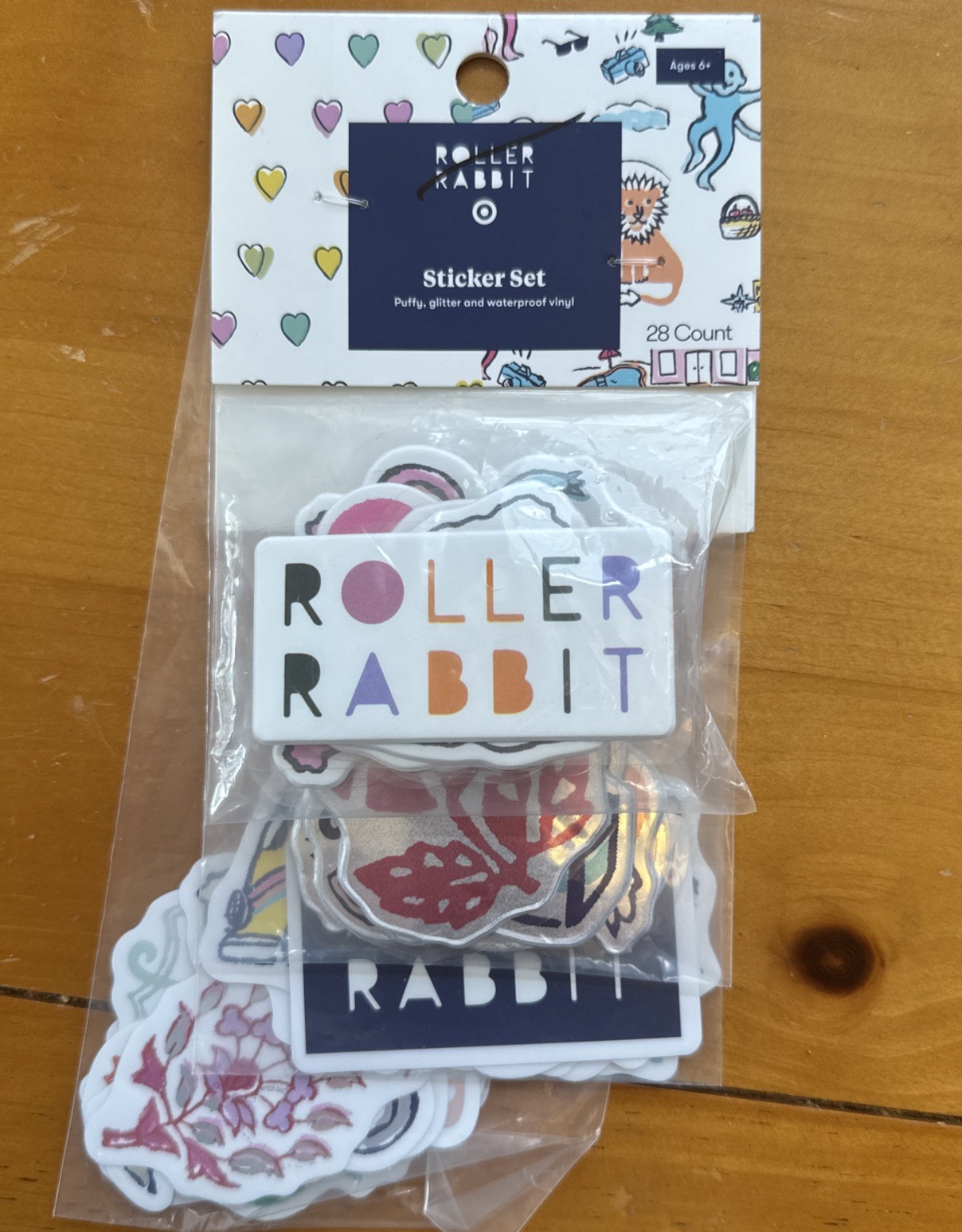 New 🐒 Roller Rabbit x Target STICKER SET 28ct