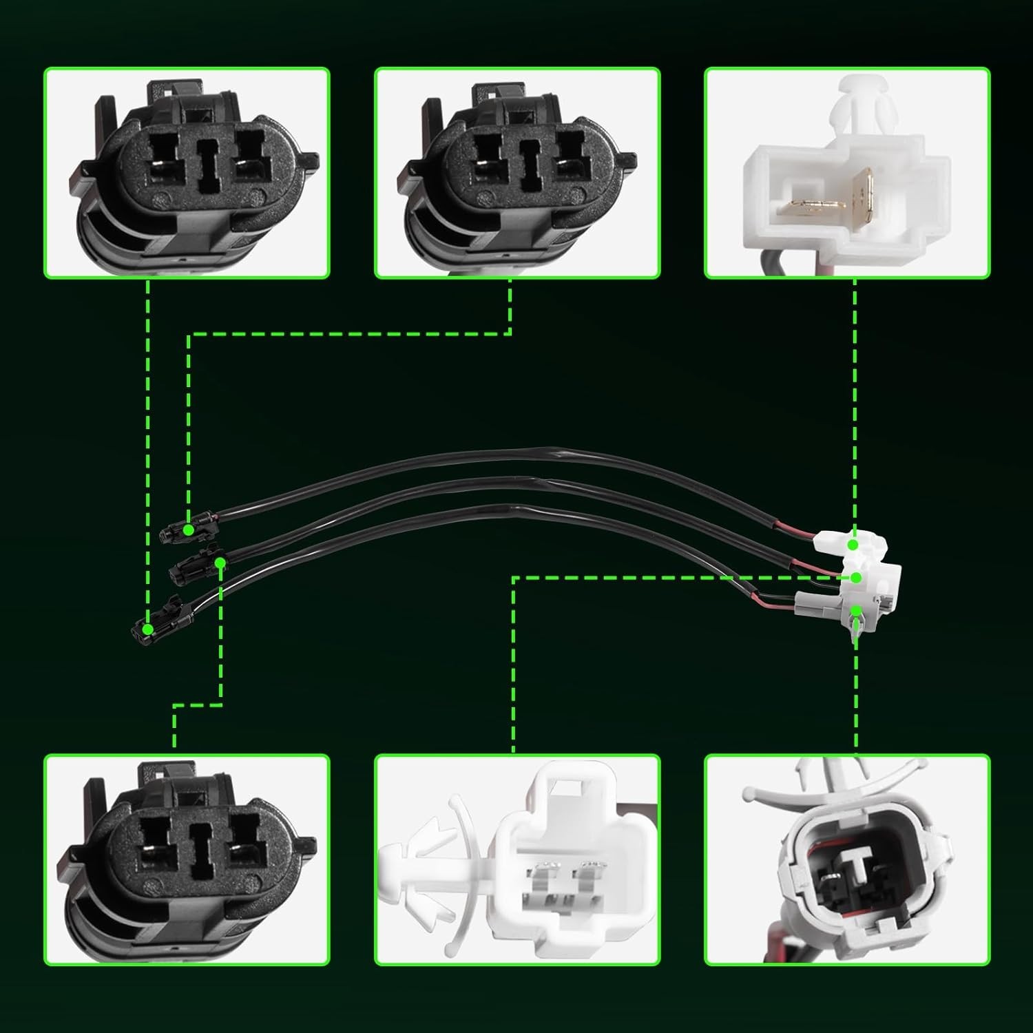 Compatible Power Window Motor for Toyota Camry, Corolla, 4Runner 2000-2023