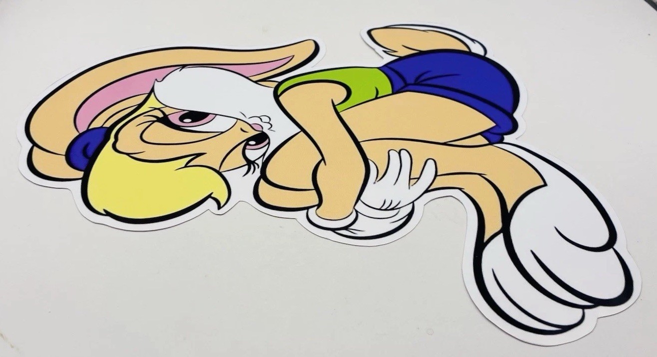 Lola Bunny Looney Tunes Inspired Waterproof Car Decal Poster Xbox Vinyl Sticker