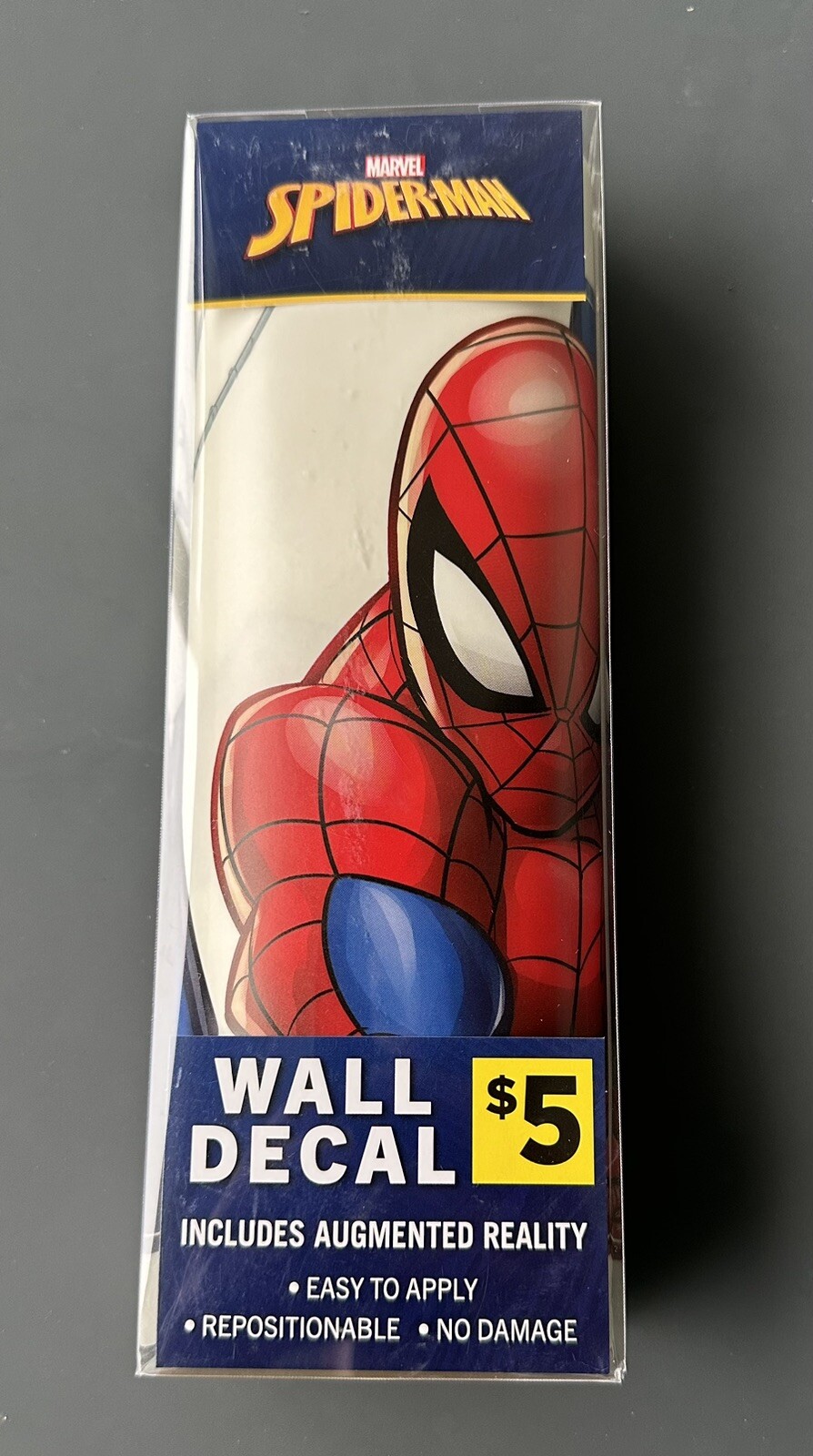 MARVEL Spider-Man Wall Decal – with 3D Augmented Reality Interaction *FREE SHIP*