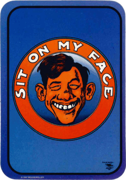 Sit On My Face – Sticker – 2 1/2" X 3 3/4"