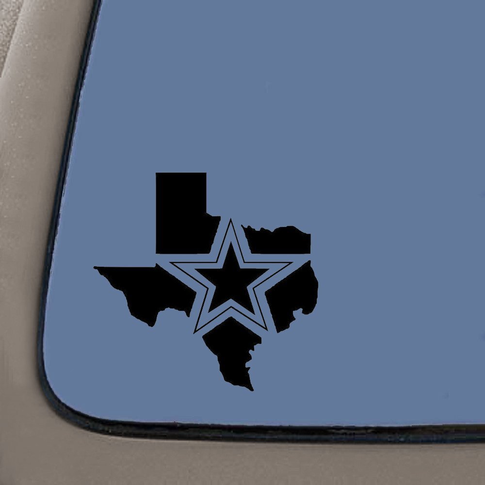 CMI DD044 Texas Star Decal Sticker | 5.5-Inches By 5.4-Inches | Premium Quality