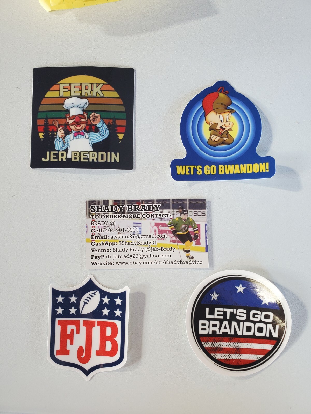 BUSHWOOD COUNTRY CLUB CADDYSHACK Stickers Lot of 3 WORLDWIDE 🌐 SHIPPING