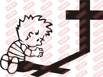 Calvin And Hobbes Funny Comic Decal Vinyl Cartoon Laptop Car Window Bumper