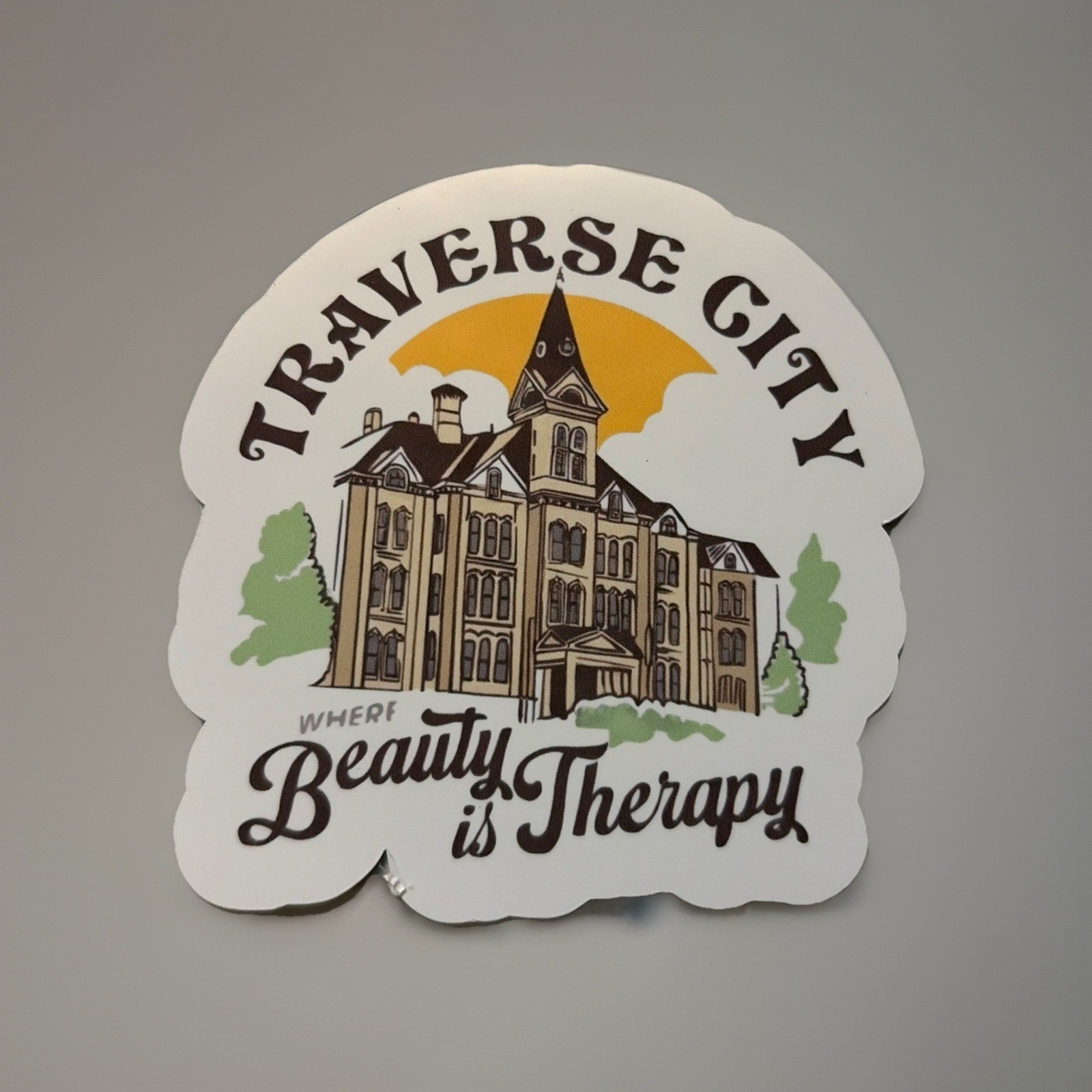 Traverse City Michigan Cherry Sticker Pack (3 Stickers) 3”
