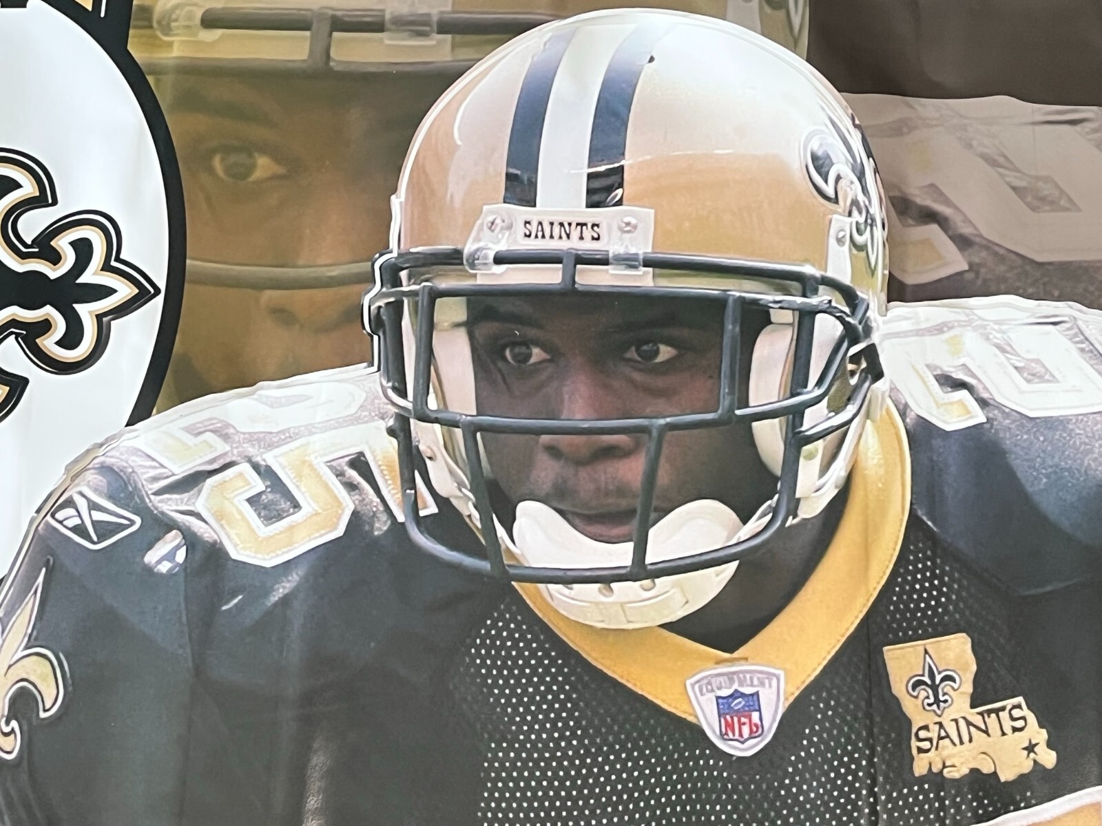 NFL Reggie Bush New Orleans Saints Fathead Wall Decal Decoration NEW, Never Used