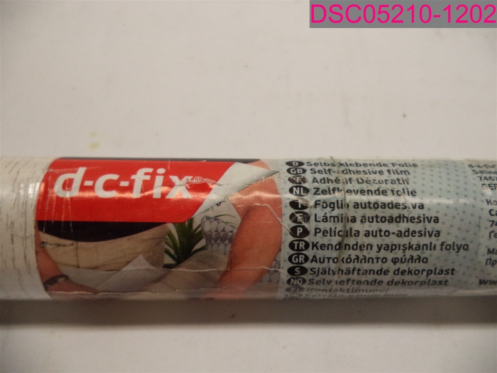 D-C-Fix DesignFolie Self-Adhesive Foil Film 67.5cm x 2m Mother of Pearl Wood Whi