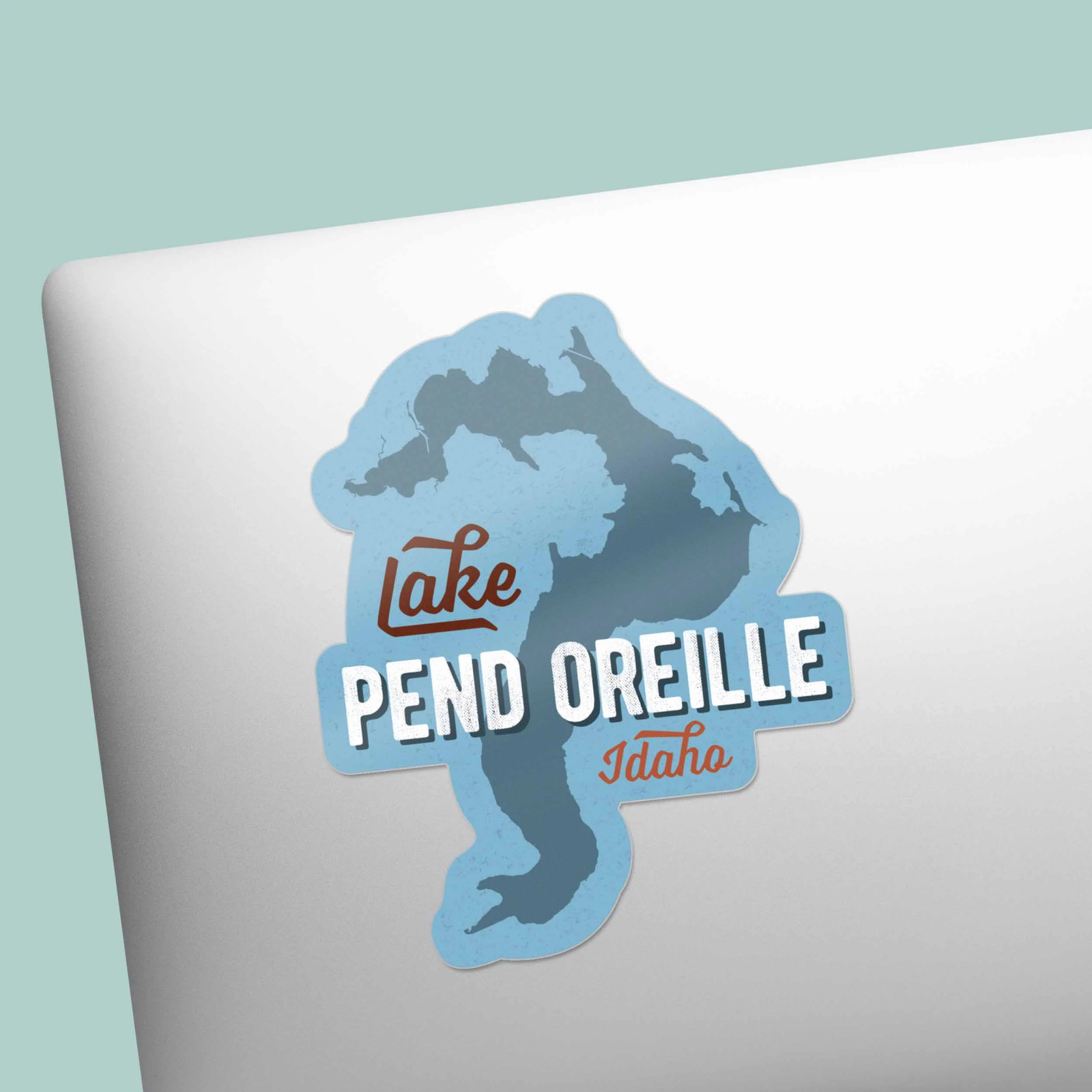 Lake Pend Oreille Sticker – Cool Idaho Decals for Laptop & Water Bottle