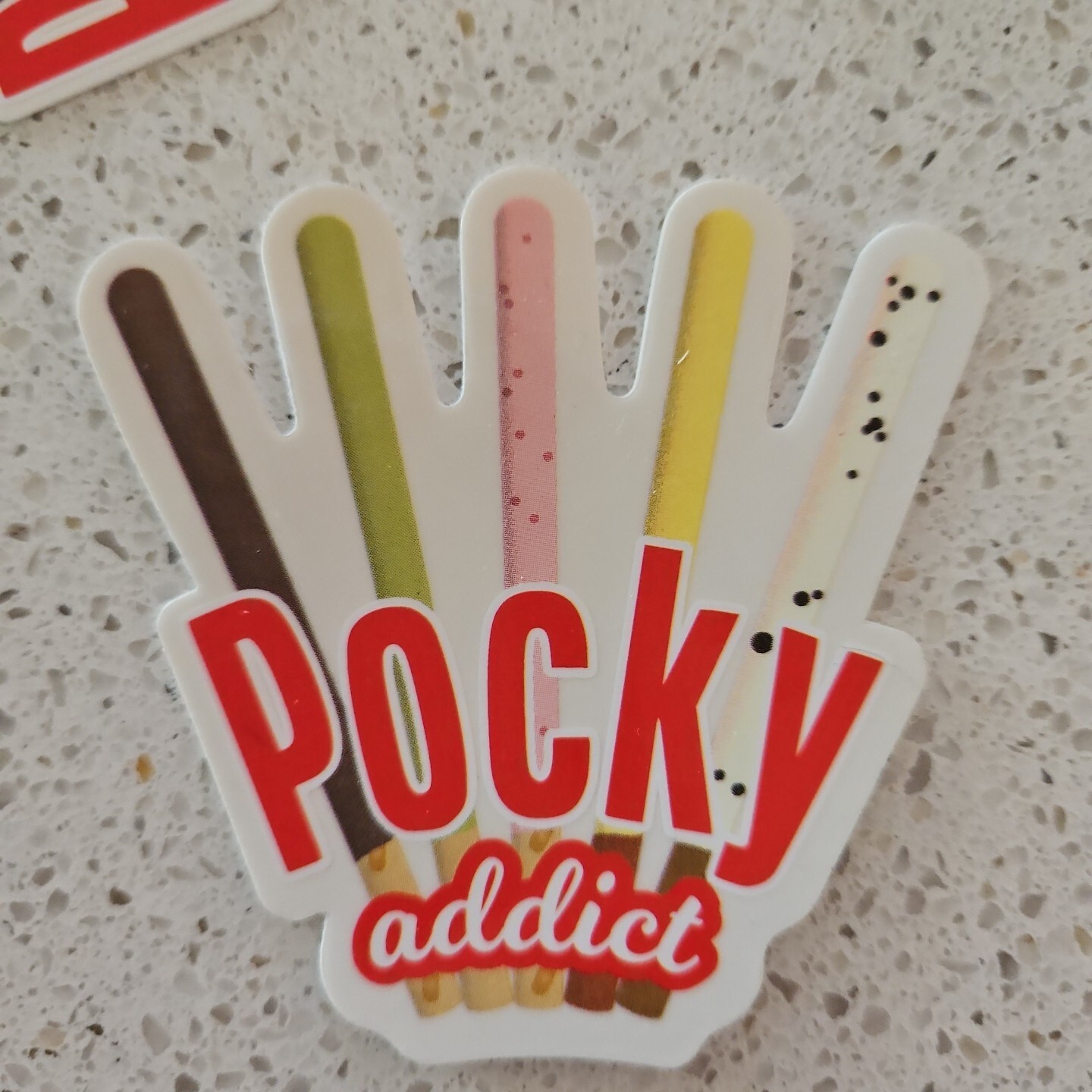 Pocky Vinyl Decal Sticker Bomb Lot 15 Cookie Addict Logo Laptop Stocking Stuffer