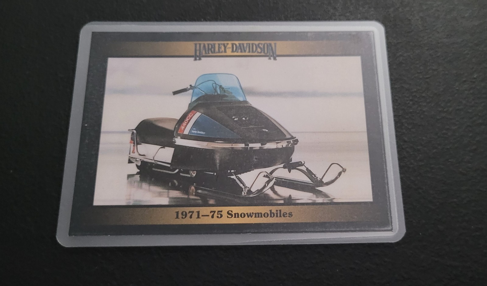 Harley Davidson Fridge/Locker/Cabinet Laminated Collectible Card Magnets VTG