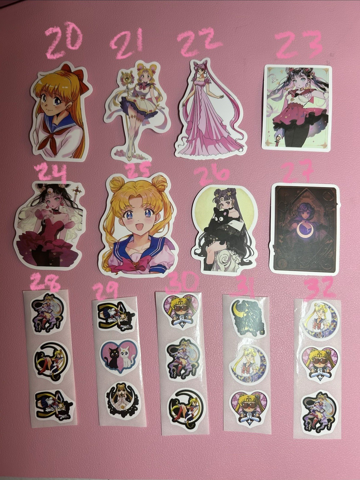 Sailor Moon And More Anime Stickers