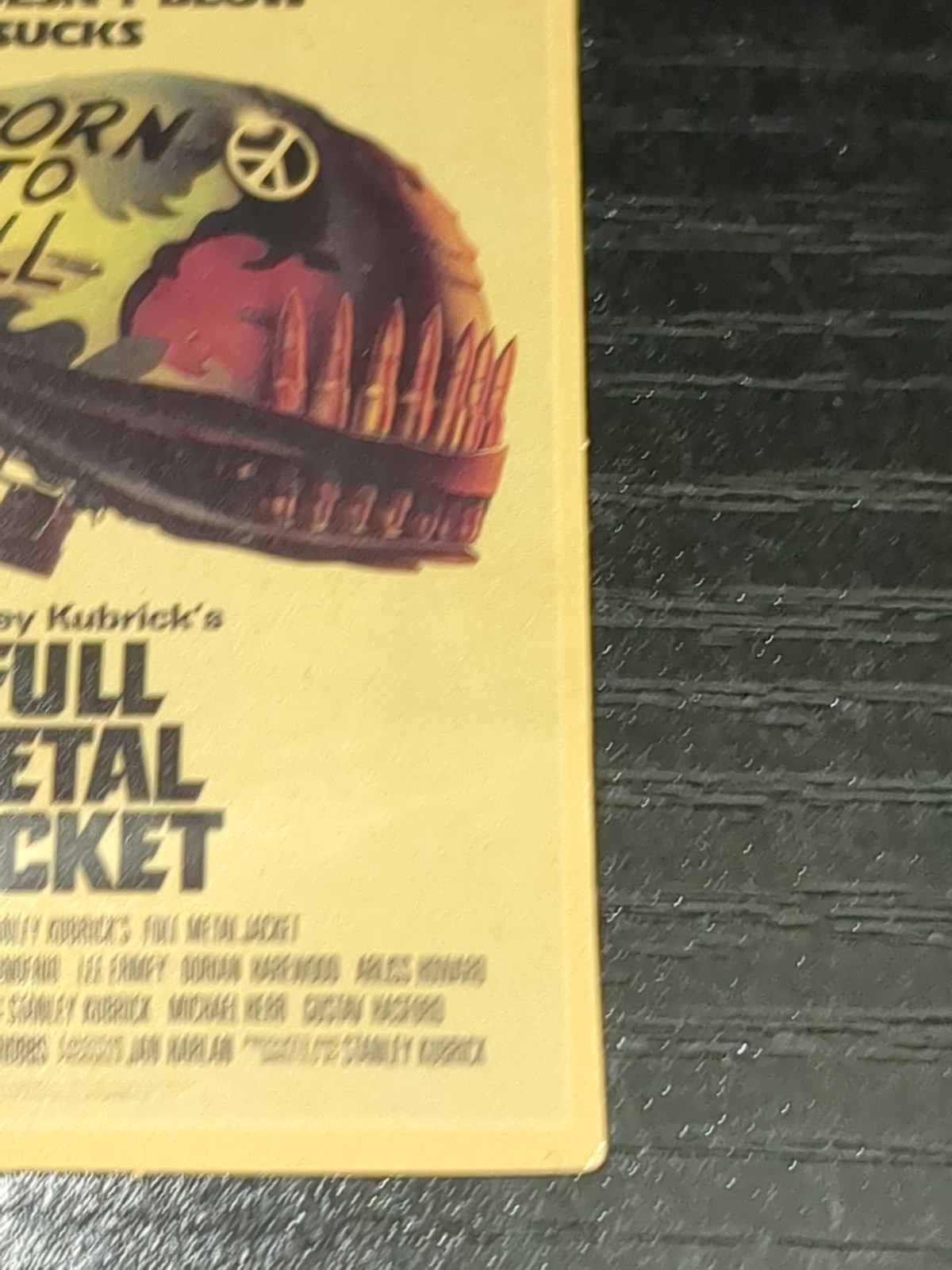 Sticker Full Metal Jacket 1987 Stanley Kubrick RARE Poster Artwork Philip Castle