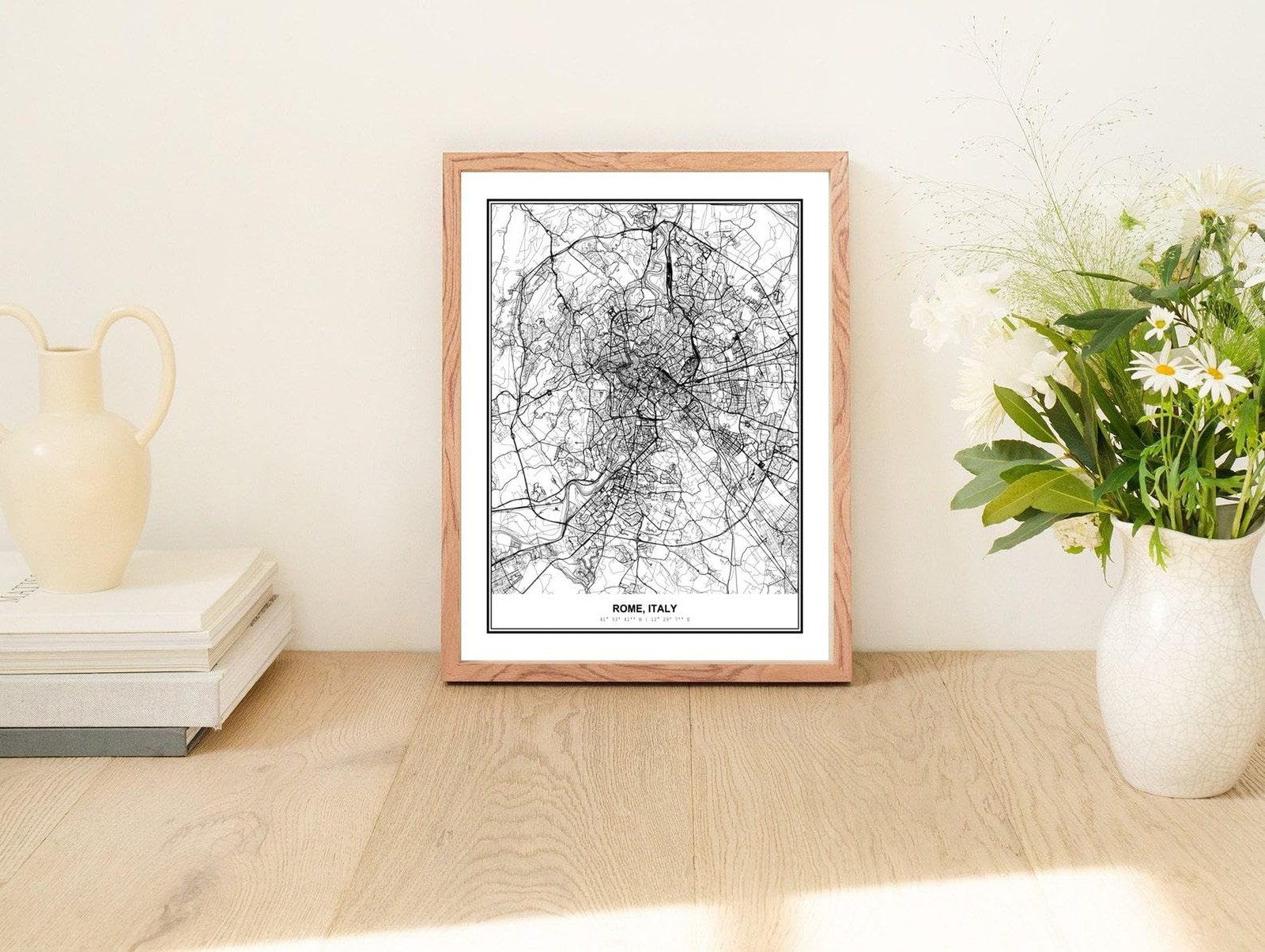Susie Arts 11X14 Unframed Rome Italy Wall Art Metropolitan City View Abstract…