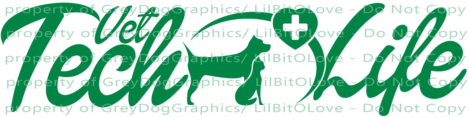 Vet Tech Life Vinyl Decal Veterinary Medicine Animals Technician Sticker Pets