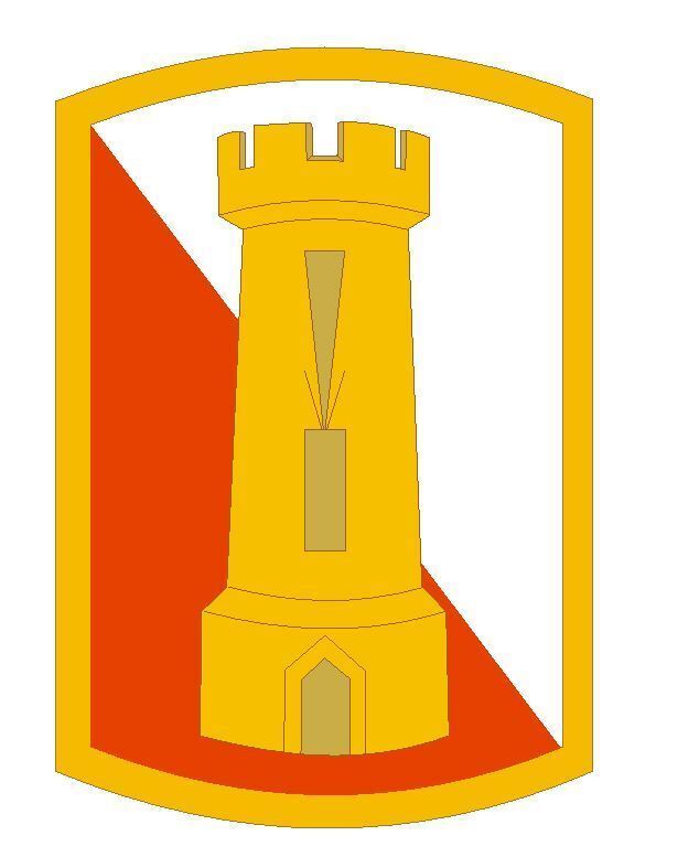 168th Engineer Brigade Sticker Decal M108