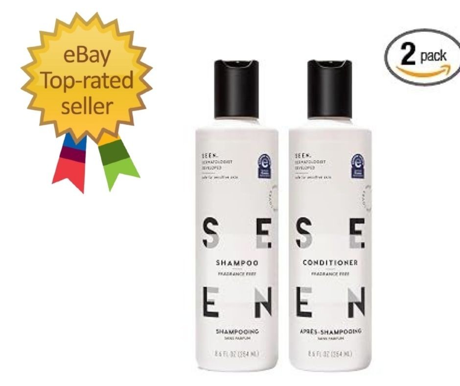 Shampoo Conditioner Bundle, Fragrance-Free – Non-Comedogenic, Dermatolo…
