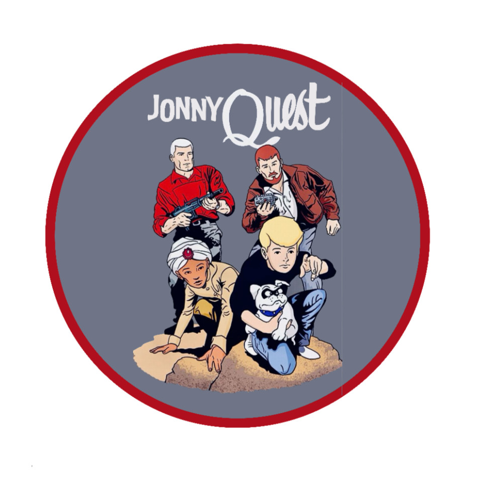 Cartoons – Jonny Quest – 4" Vinyl Decal Car Trailer Laptop Cooler Truck Tumbler
