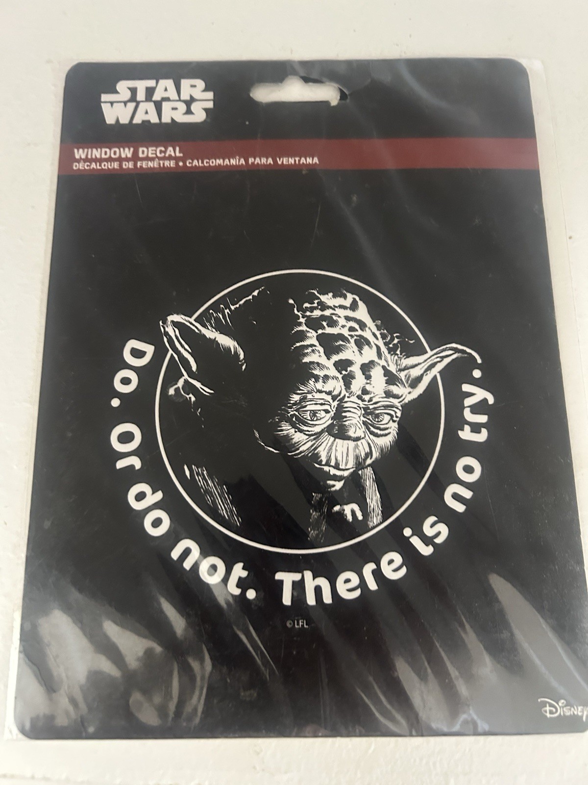 Star Wars Yoda Window Decal