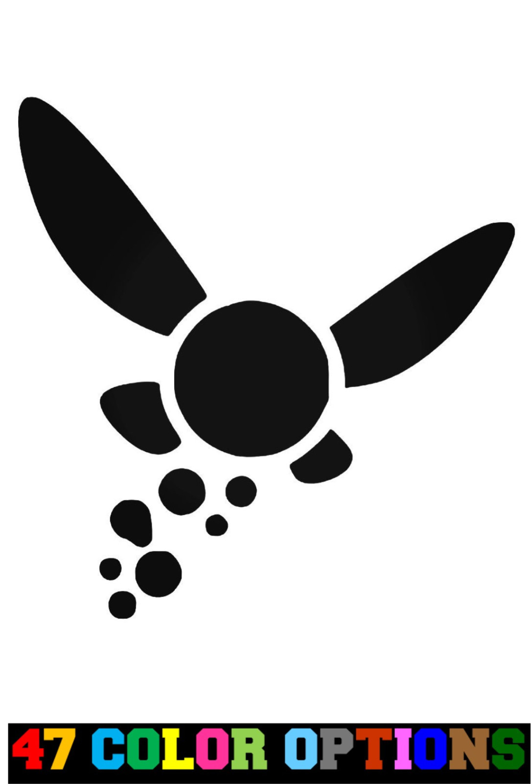 Vinyl Decal Truck Car Sticker Laptop – Video Games Legend Of Zelda Link Navi