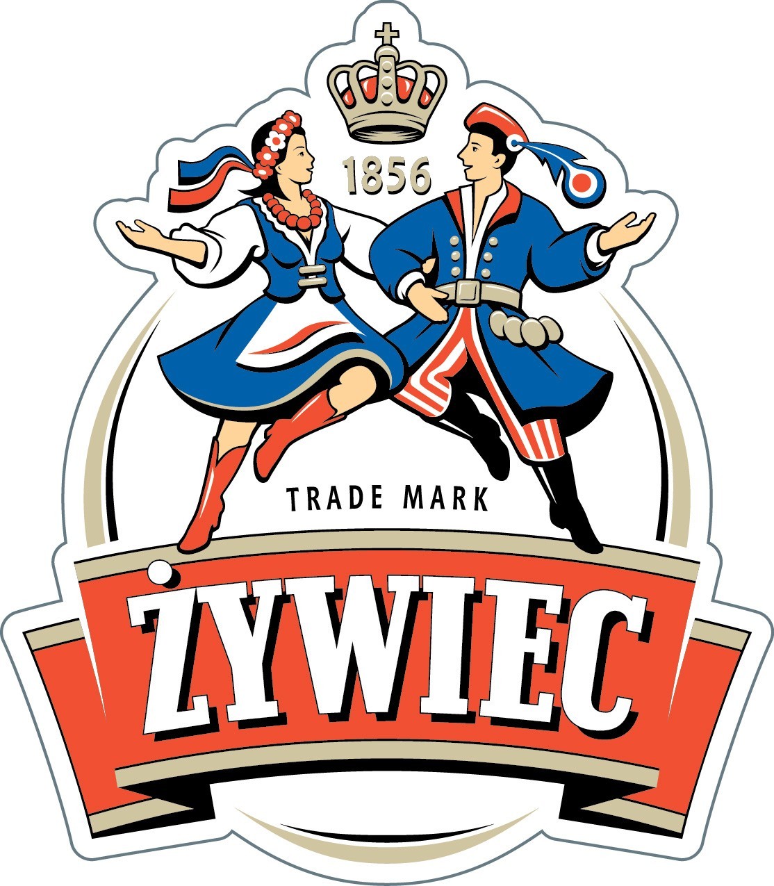 ZYWIEC Sticker Decal *DIFFERENT SIZES* Poland Beer Bumper Window Bar Wall