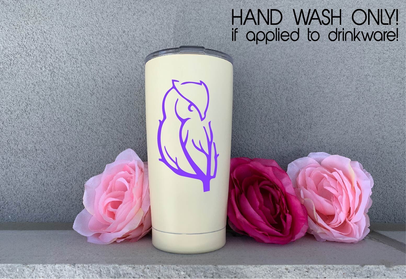 Owl Branches Decal Sticker Car Decor Wildlife Bird Owls Tree Pet Wise Woods Life