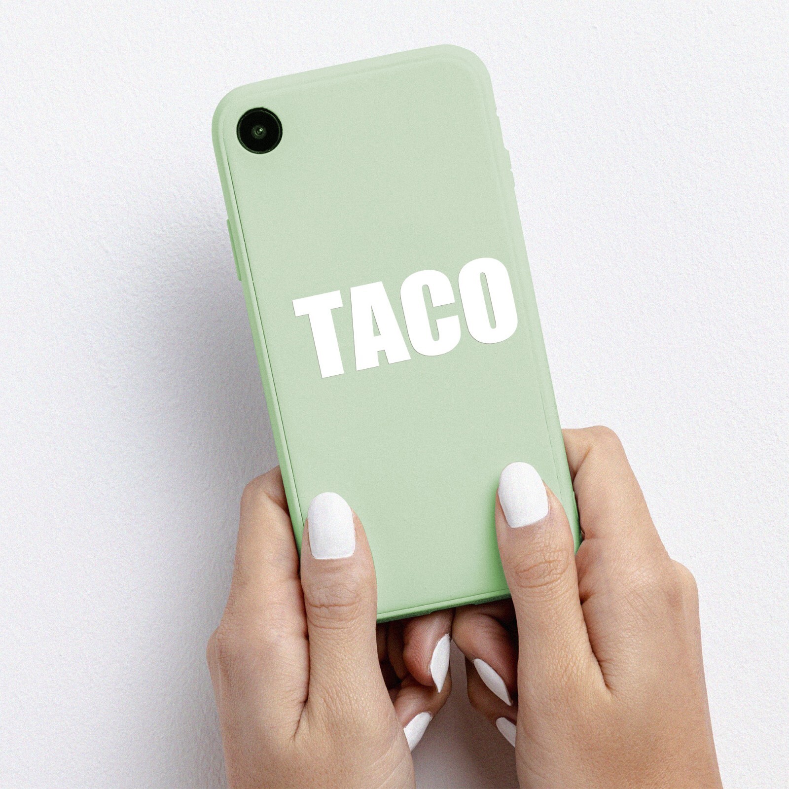 TACO Always Chickens Out Vinyl Decal V3 – Satirical Political Sticker Funny Meme