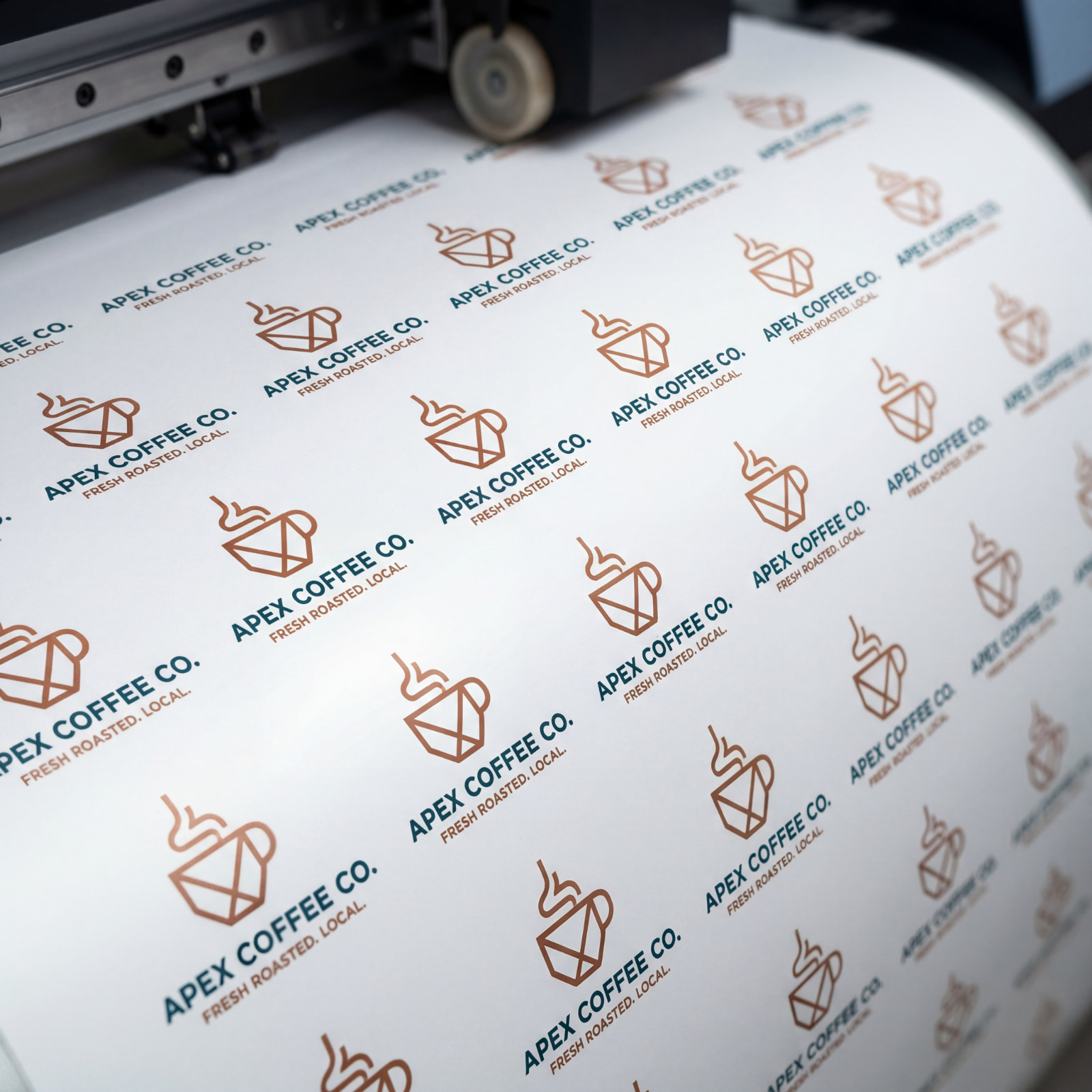 Custom Vinyl Stickers Your Logo, Waterproof Business Labels Die Cut Decals