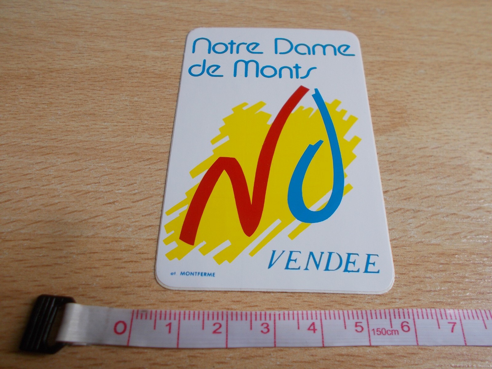 Sticker Notre Dame Lady Monts – Vendee