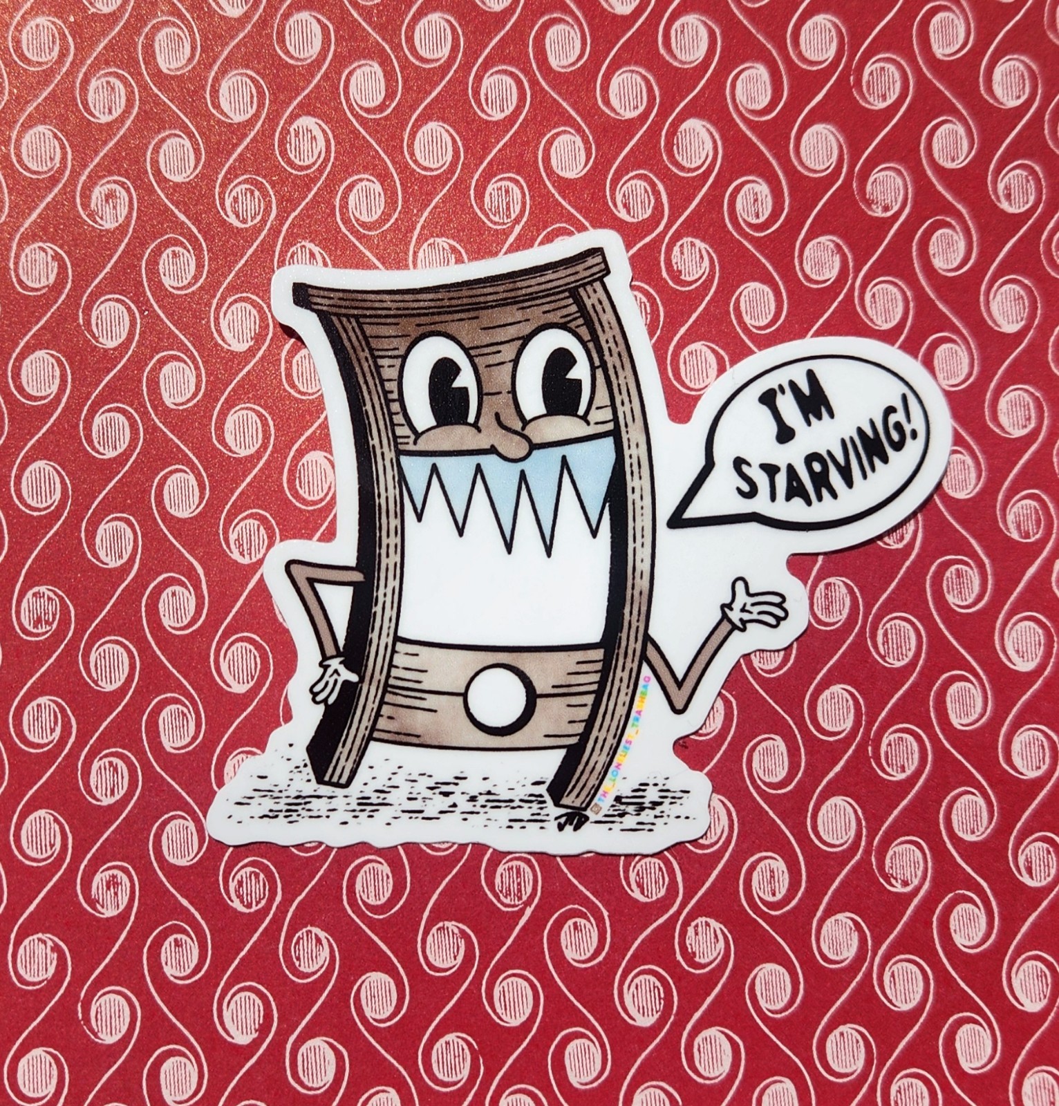 Guillotine Vinyl Sticker 3inch vinyl weatherproof