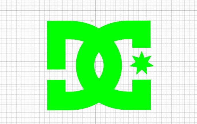 DC Vinyl Decal 2.5" 3.5" 4.5" 5.5" Shoes Skateboard sk8 Mug Laptop Sports Window