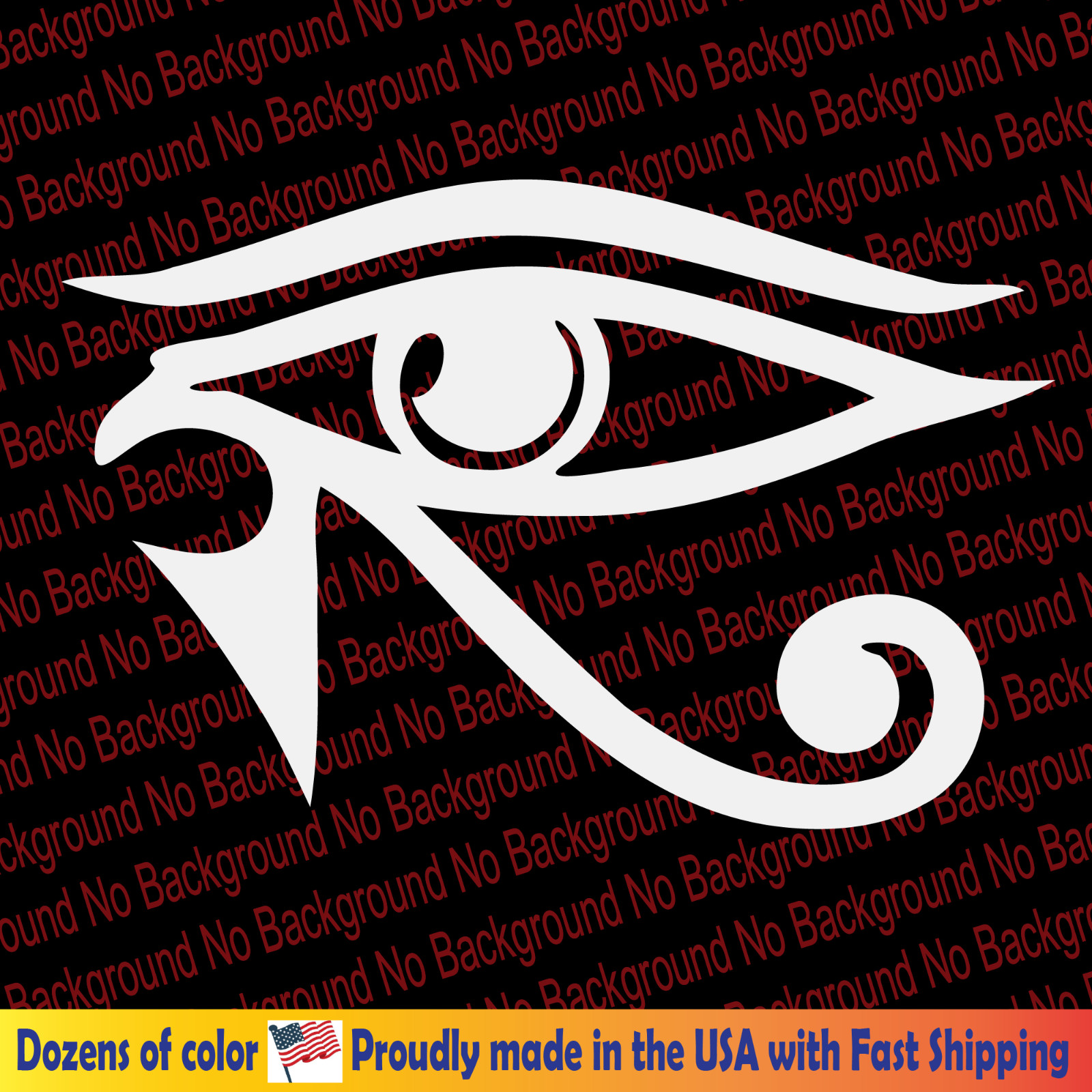 Eye of Horus Wedjat Vinyl Decal Die Cut Sticker Egyptian Ancient Symbol FY174A