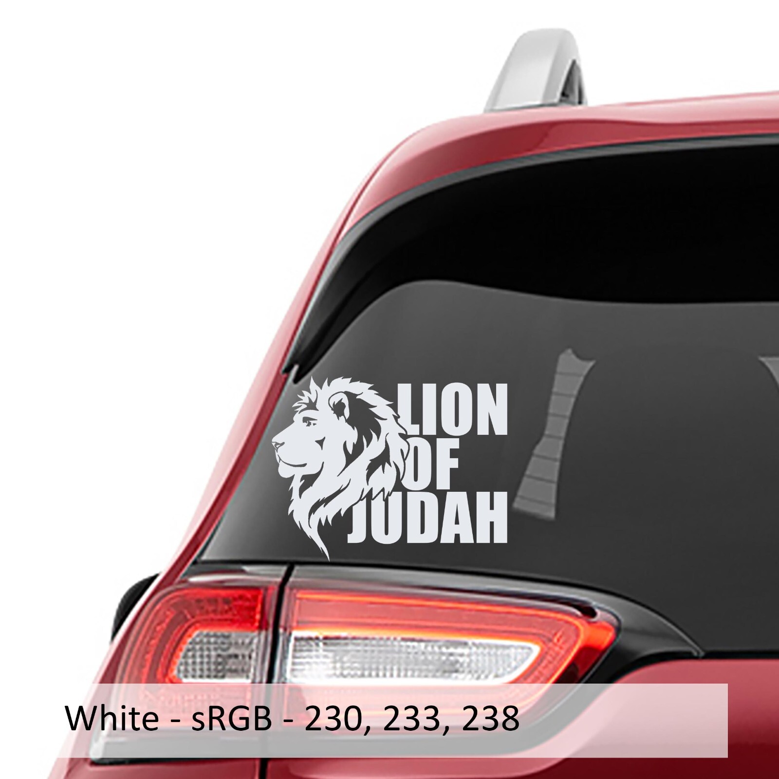 Lion of Judah Vinyl Collectible Decal Sticker