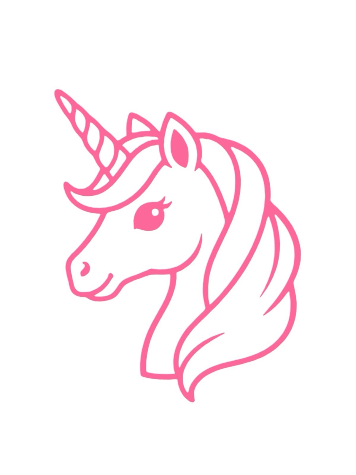 Unicorn girl Decal for car Windows Laptops most Smooth Surfaces