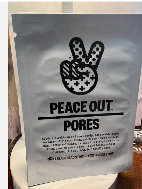 Peace out , pores, acne, acne acne , instant pore perfector :PICK