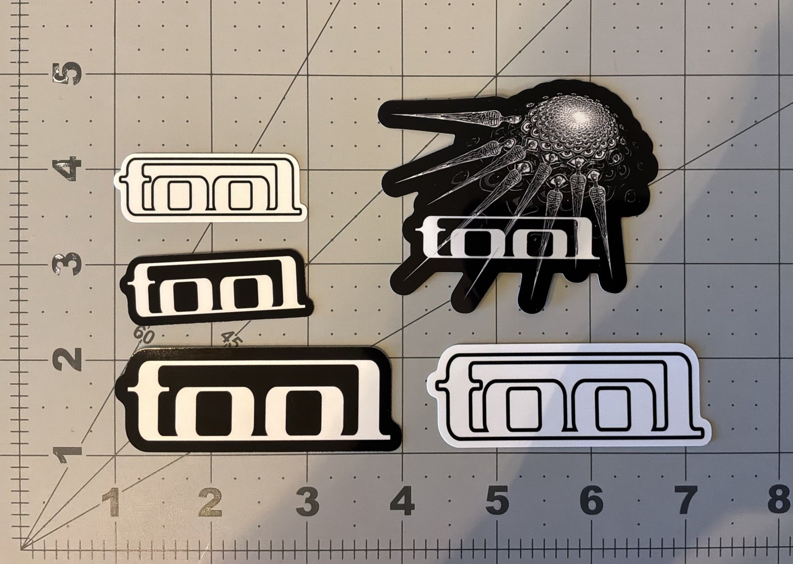 Tool Stickers Heavy Metal 5 Sticker Lot 3
