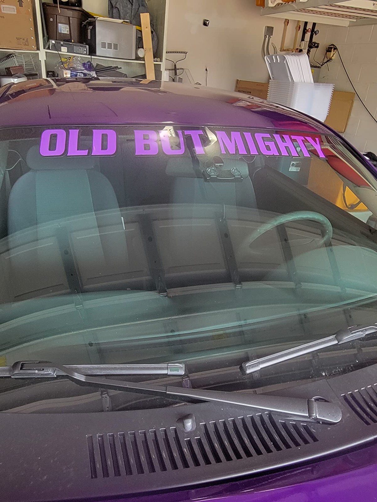 Custom Windshield Decal, Personalized Automotive Vinyl text graphic CTDP 2CL