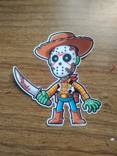 Funny Zombie Toy Story Vinyl Decal Stickers